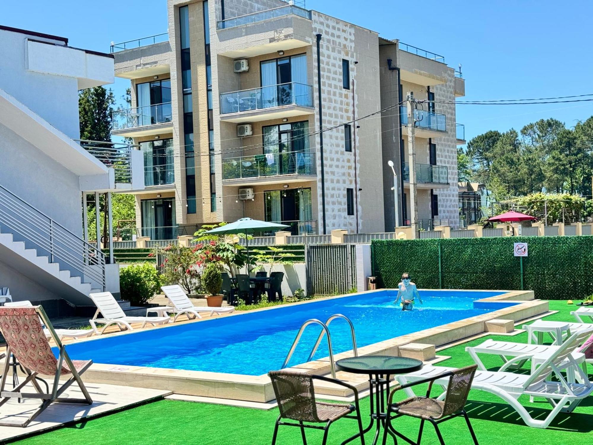 Apollo Plus Cottages Ureki Bagian luar foto